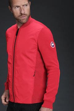 Ropa Canada Goose Hombre Outlet - WindBridge Suéteres Rojos CI4851237